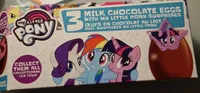 3 Milk chocolate eggs