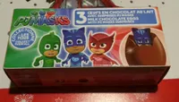 Oeufs en chocolat au lait PJMASKS