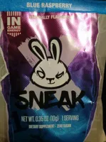 Sneak blue raspberry