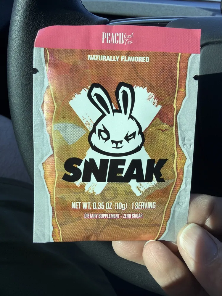 Sneak Energy, Peach Iced Tea
