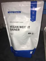 Vegan Weight Gainer , Vanilla Raspberry Flavour