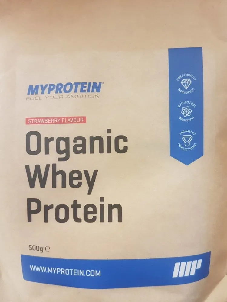 Organic whey protein strawberry