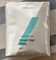 Impact diet whey cookies and cream