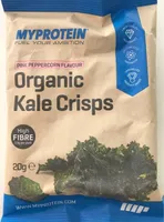 Organic kale crisps