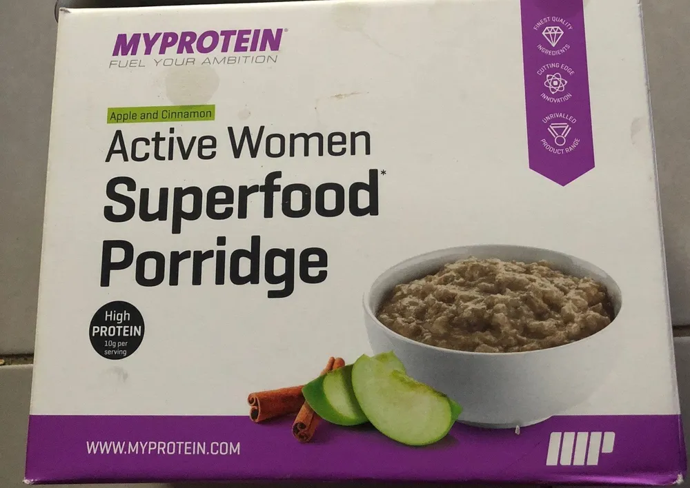 Porridge superfood active women