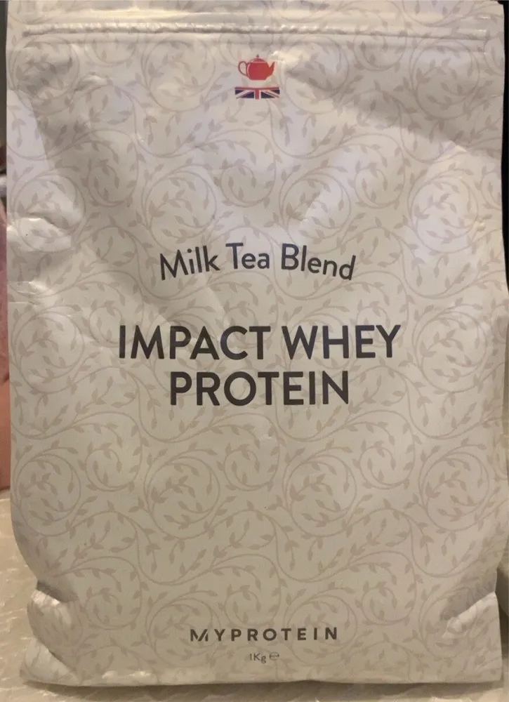 Impact whey protein milk tea blend