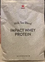 Impact whey protein milk tea blend
