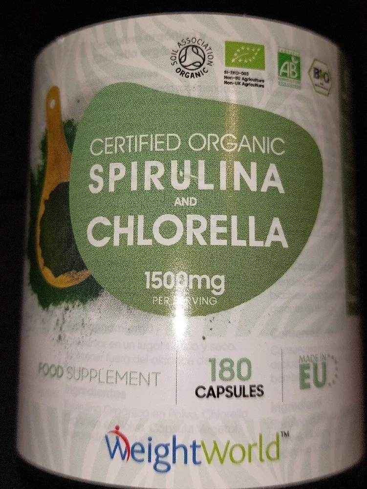 Spirulina and clorella