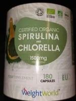 Spirulina and clorella