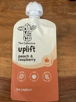 Uplift Peach & Raspberry Live Yoghurt