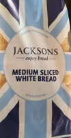 Medium sliced white bread