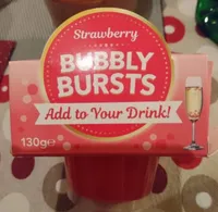 Bubbly bursts strawberry