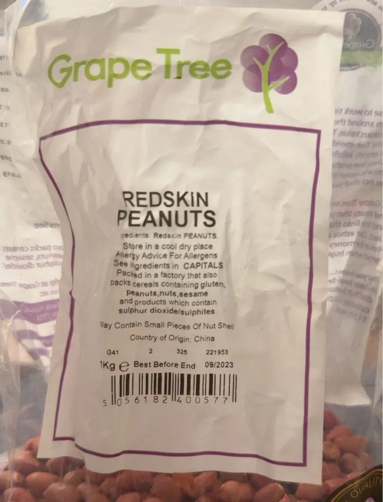 Redskin peanuts
