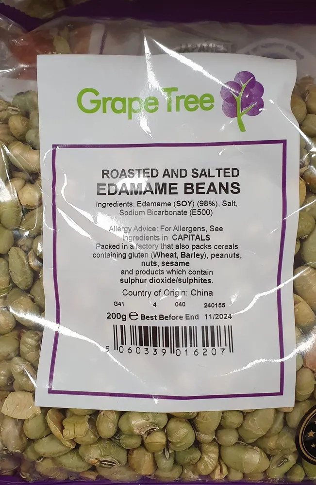 Roasted and Salted Edamame Beans