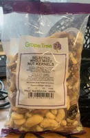 Selected whole mixed nut kernels
