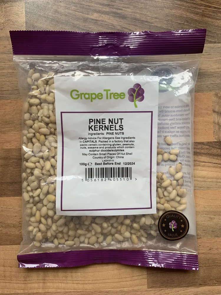 Pine nut kernels