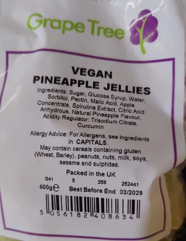Vegan Pineapple Jellies