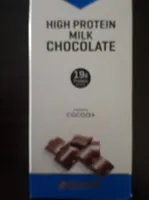 High protein milk chocolate