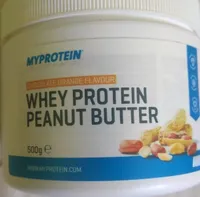 Whey protein peanut butter