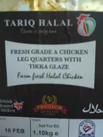 Chicken Leg Quarters with Tikka Glaze