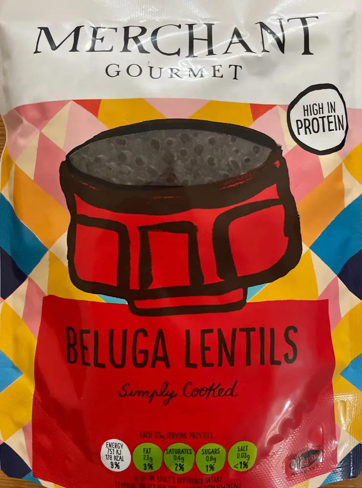 Beluga Lentils