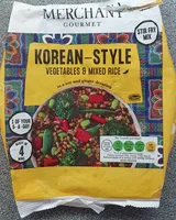Korean Style Vegetables And Mixed Rice