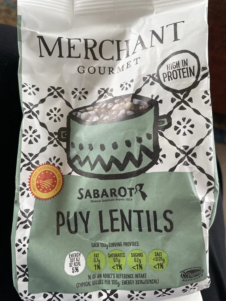 Puy Lentils, Dried