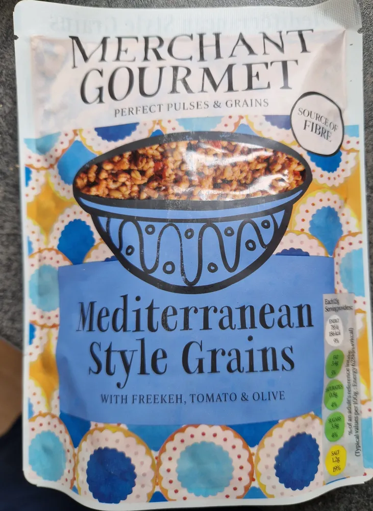 Mediterranean Style Grains with Freekeh, Tomato & Olive
