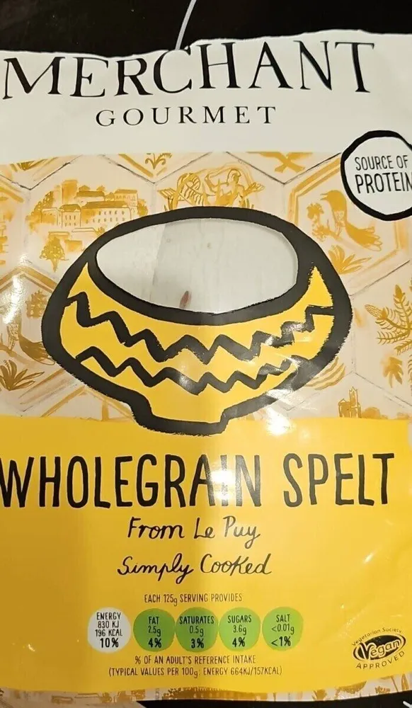 Wholegrain spelt