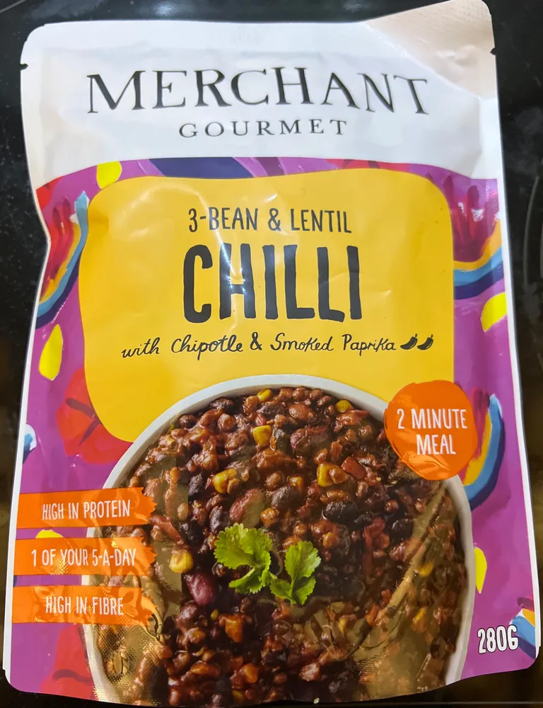 3 Bean & Lentil Chilli