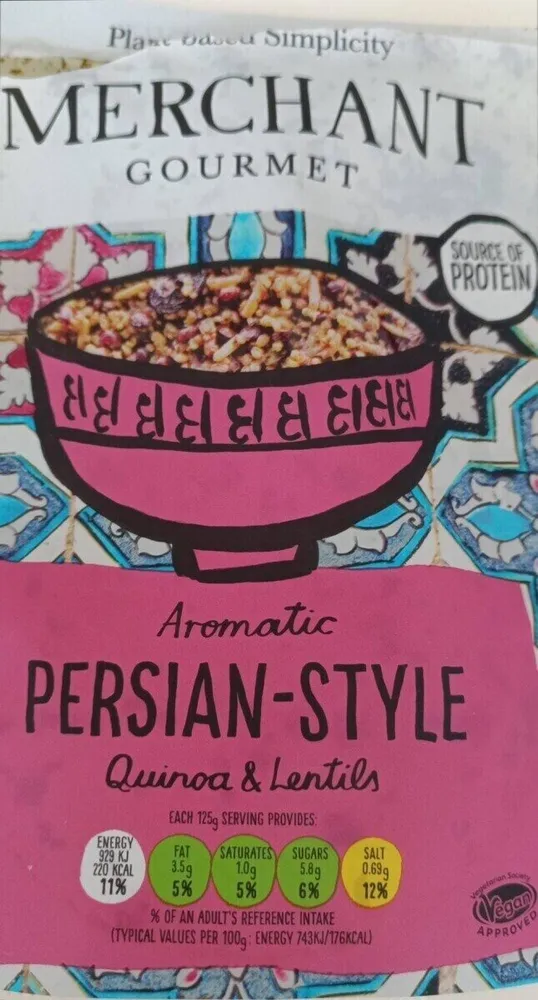 Aromatic Persian-style quinoa & lentilles