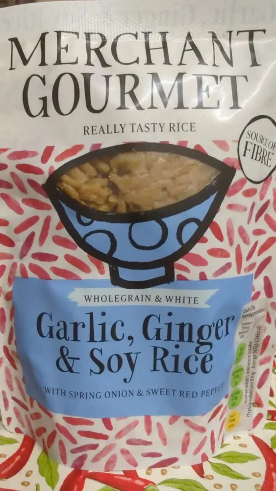 Garlic Ginger & Soy Rice