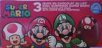 3 œufs en chocolat au lait