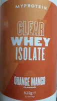 Clear whey isolate