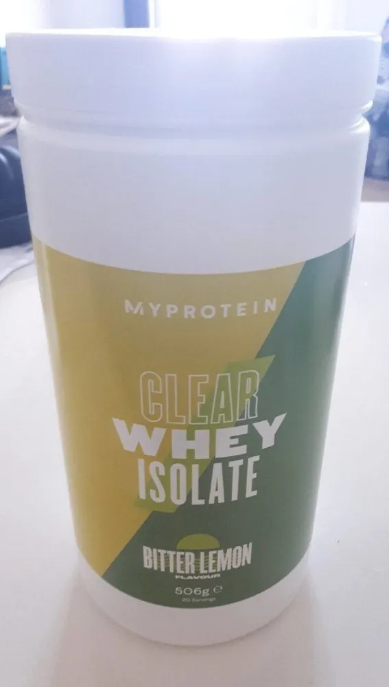 Clear Whey Isolate - bitter lemon
