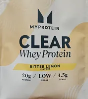 Clear whey isolate bitter lemon