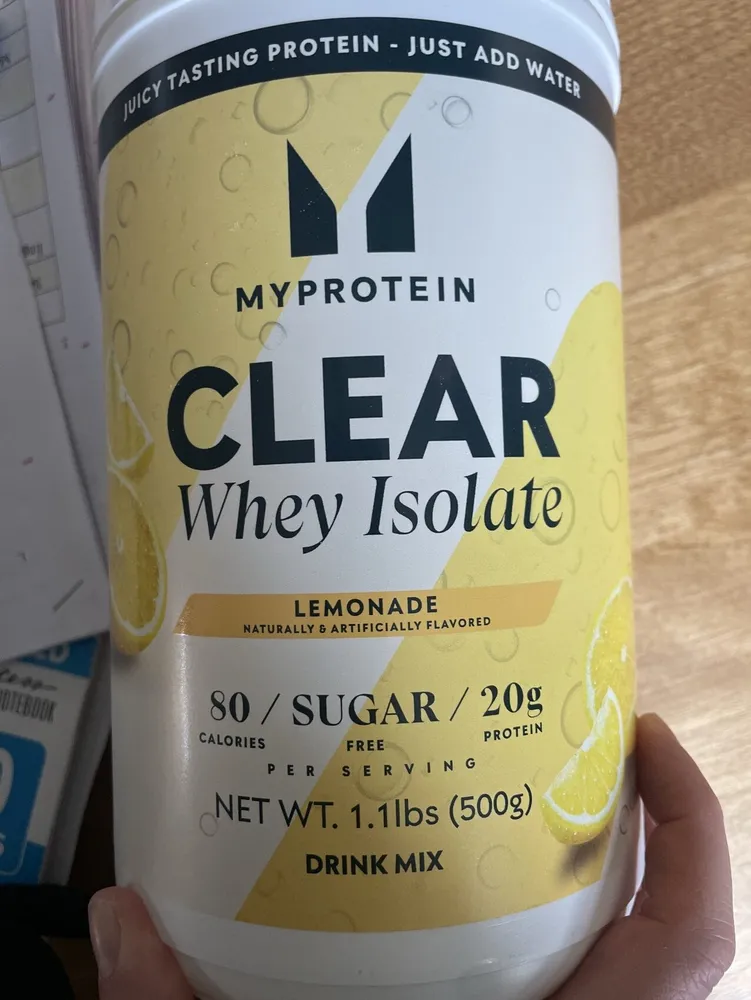 Clear whey isolate (lemonade)