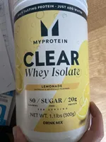 Clear whey isolate (lemonade)