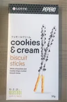 Cookies & Cream Biscuit Sticks