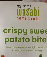 Crispy sweet potato bites