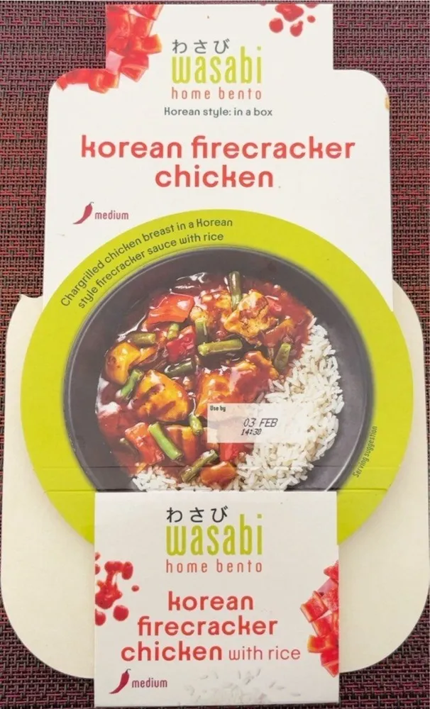 Korean firecracker chicken