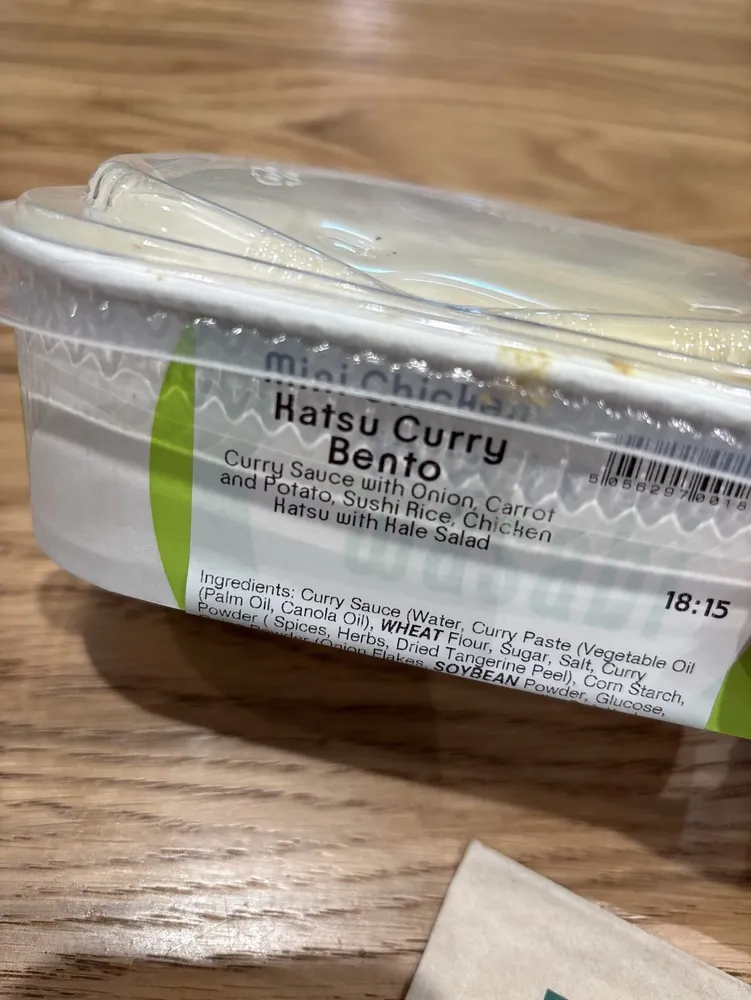 Mini Chicken Katsu Curry Bento