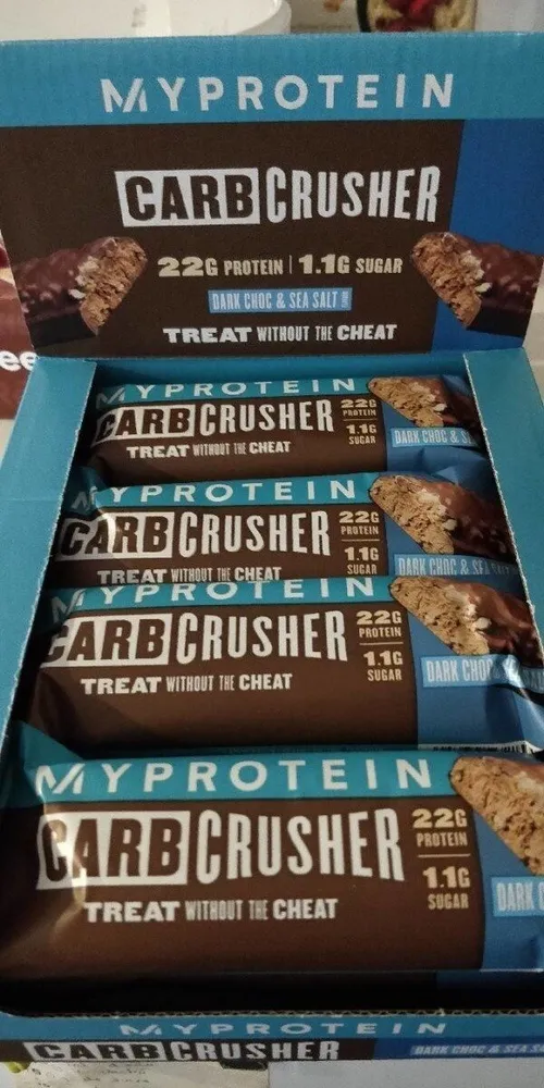 Carb Crusher / Dark choc & Sea salt