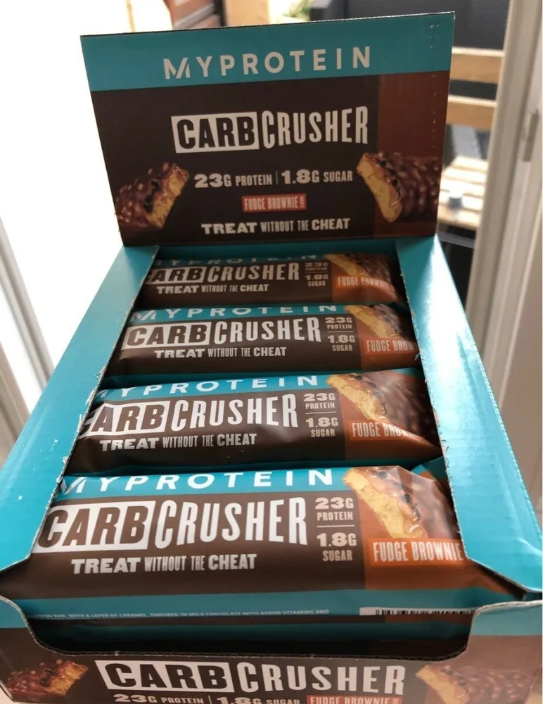 Carb crusher fudge brownie