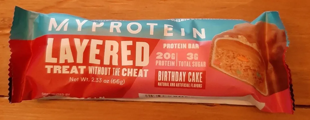 Birthday Cake protein bar