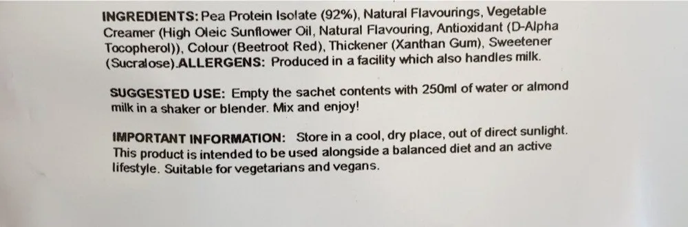 Pea protein