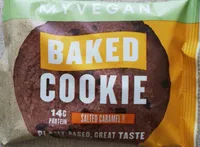 Myvegan baked cookie salted caramel