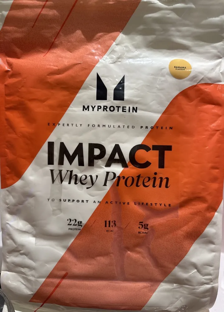 Impact Whey Protein Sabor Plátano
