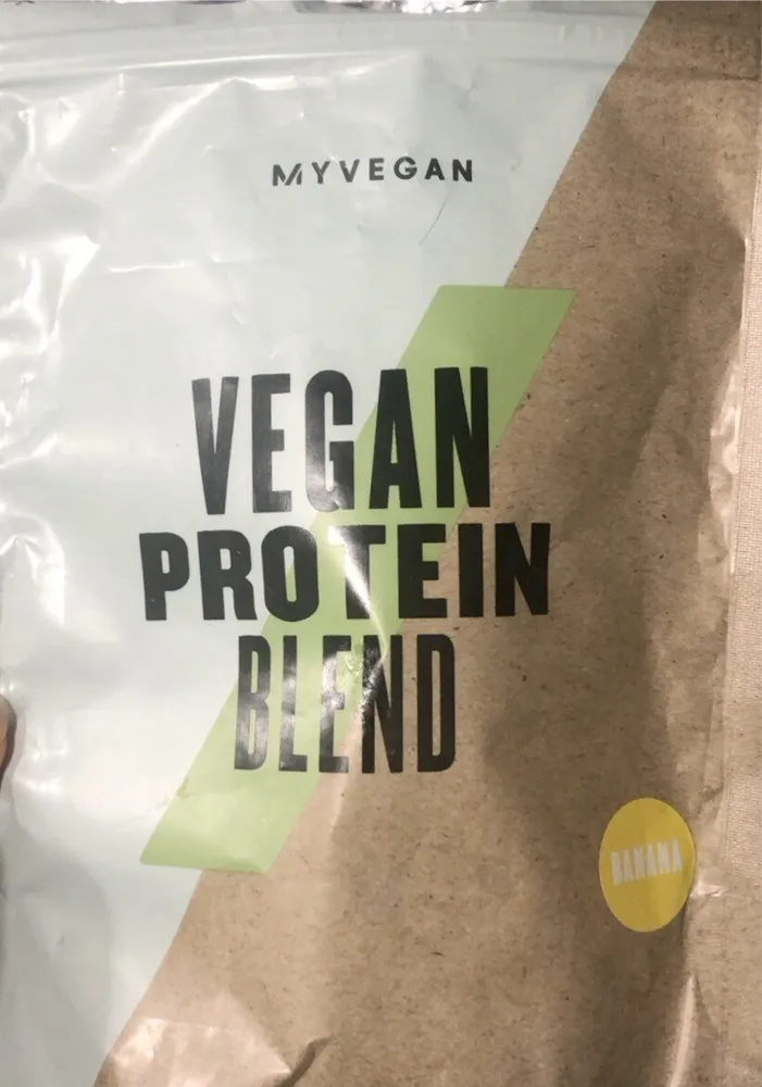 Vegan protein blend banana