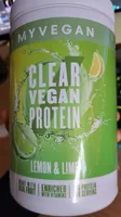 Clear vegan protein